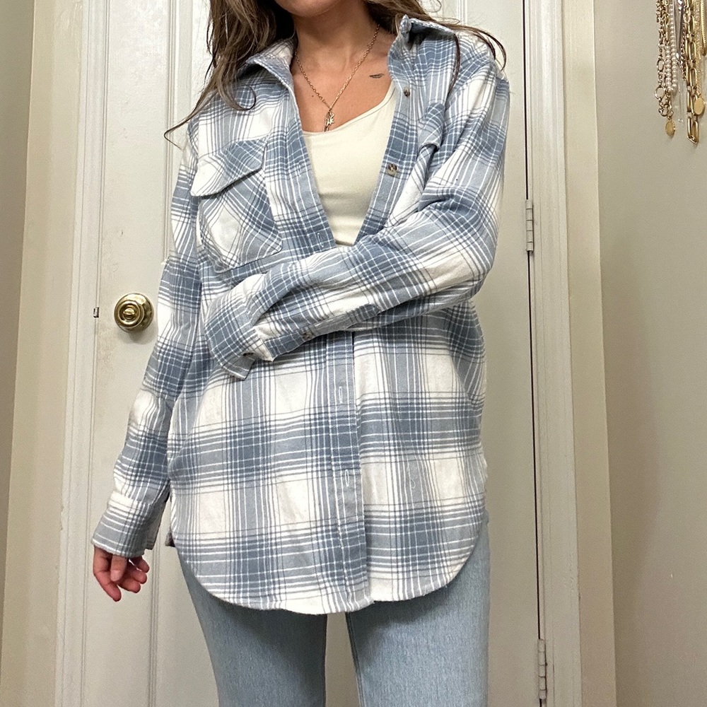 Abercrombie & Fitch Oversized Flannel